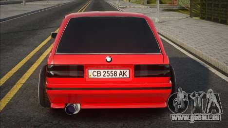 BMW E30 [Ukr Plate] pour GTA San Andreas