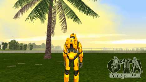 Master Chief Yellow pour GTA Vice City