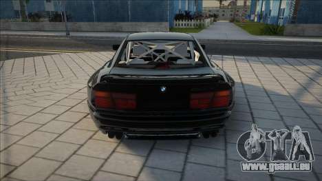 BMW 850CSI Black v1 pour GTA San Andreas