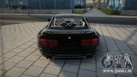 BMW 850CSI Black v1 für GTA San Andreas