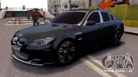 BMW M5 E60 Black für GTA 4