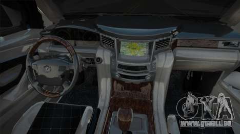 Lexus LX570 [White] pour GTA San Andreas