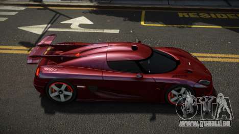 Koenigsegg Agera One G-Sport pour GTA 4