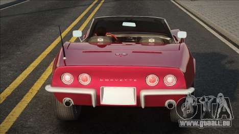 Chevrolet Corvette C3 Convertible [Red] für GTA San Andreas