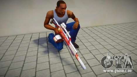 New Year M4 pour GTA San Andreas