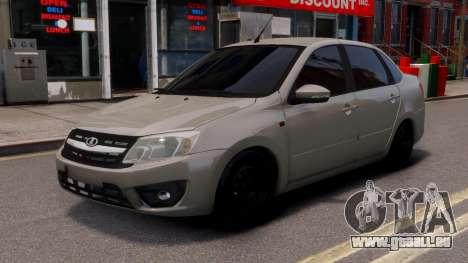 Lada Granta Grey pour GTA 4