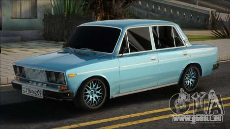 VAZ 2106 (Blau) für GTA San Andreas