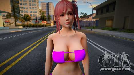 Honoka Fiolet Bikini pour GTA San Andreas