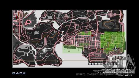 Gray-Pink Map für GTA San Andreas