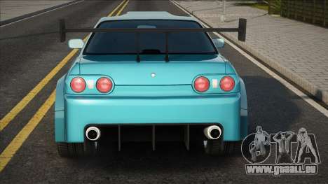 Nissan Skyline R32 Custom Blue für GTA San Andreas