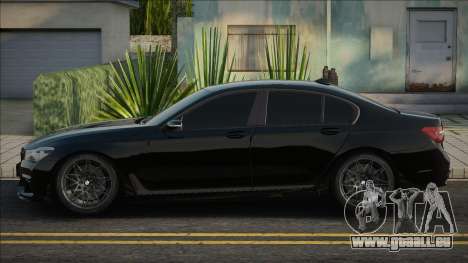 BMW 750I XDrive Black für GTA San Andreas