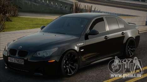 BMW M5 E60 Black für GTA San Andreas