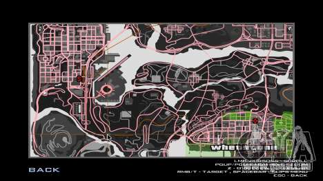 Gray-Pink Map für GTA San Andreas