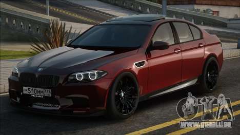 BMW M5 F10 Cerisier pour GTA San Andreas