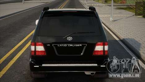 Toyota Land Cruiser V8 Black Edition pour GTA San Andreas