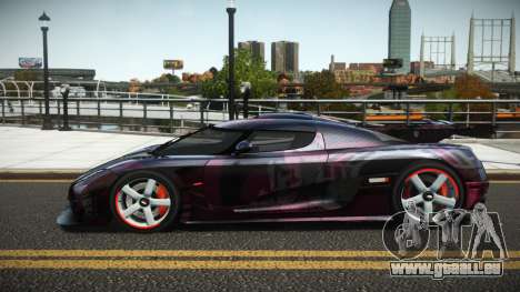 Koenigsegg Agera One G-Sport S10 pour GTA 4