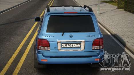Lexus LX570 [Blue ver] pour GTA San Andreas