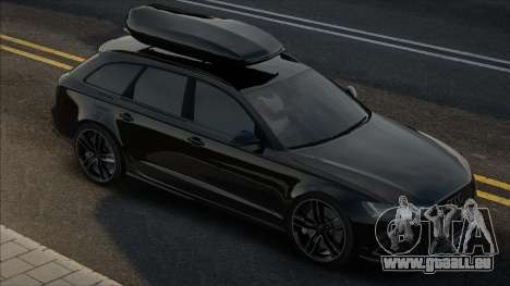Audi RS6 Avant [Black] für GTA San Andreas