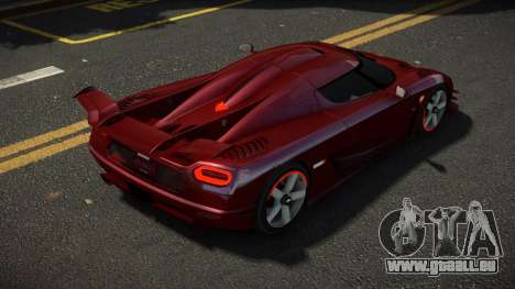 Koenigsegg Agera One G-Sport pour GTA 4