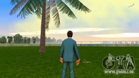 Tony Montana dans un costume bleu pour GTA Vice City