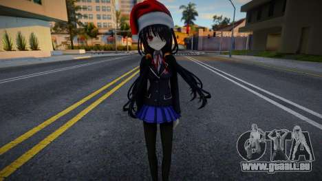 Kurumi Tokisaki (With Christmas Hat) für GTA San Andreas