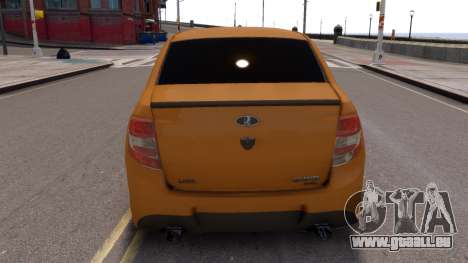 Lada Granta Sport Yellow pour GTA 4