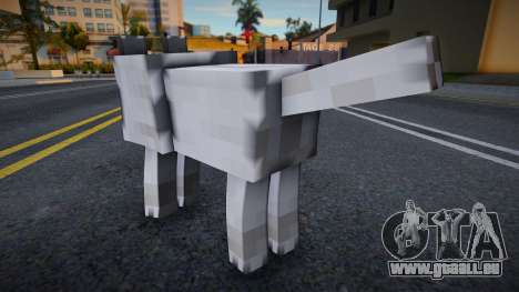Minecraft Lobo v2 für GTA San Andreas