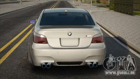 BMW M5 E60 Silver Edit pour GTA San Andreas