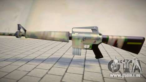 XM16E1 from Metal Gear Solid 3: Snake Eater für GTA San Andreas