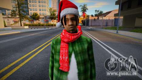 Fam2 - New Year Skin pour GTA San Andreas