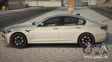 BMW M5 F90 [Silver] pour GTA San Andreas