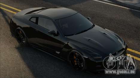 Nissan GT-R R35 [Black] pour GTA San Andreas