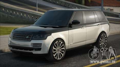 Land Rover Range Rover SVA Stock Black White pour GTA San Andreas