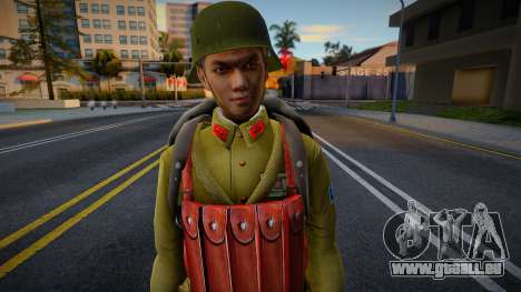 WW2 Chinese Soldier v4 pour GTA San Andreas