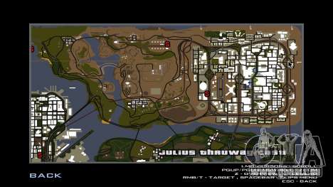 Map by ladislaoworkplace v2 pour GTA San Andreas