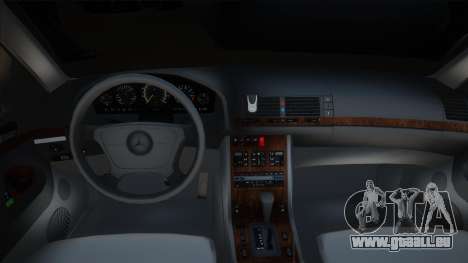 Mercedes-Benz S600 Dubai Plate pour GTA San Andreas