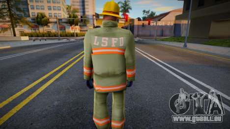 Lafd1 Upscaled Ped pour GTA San Andreas