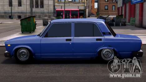 Vaz 2107 Blue pour GTA 4