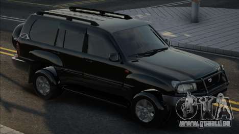 Toyota Land Cruiser 100 Black pour GTA San Andreas