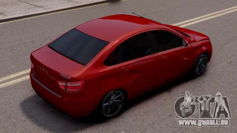 Lada Vesta Red pour GTA 4