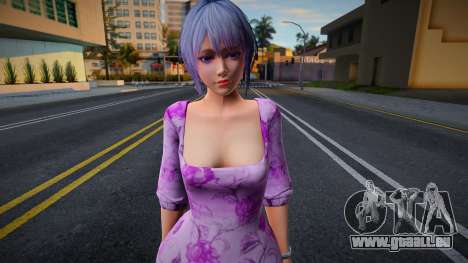 DOAXVV Shizuku - Flower Dress pour GTA San Andreas