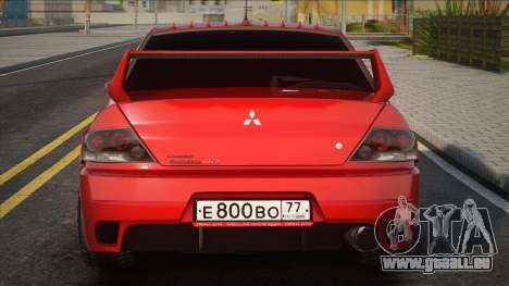 Mitsubishi Lancer Evolution Red Edition pour GTA San Andreas