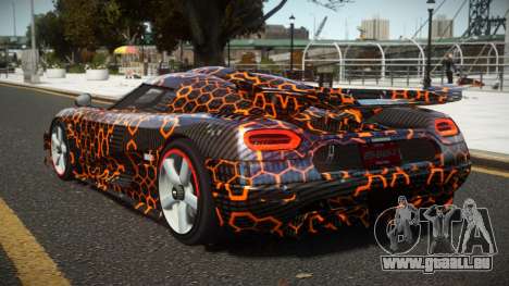 Koenigsegg Agera One G-Sport S14 pour GTA 4