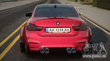 BMW M4 [Ukr Plate] für GTA San Andreas