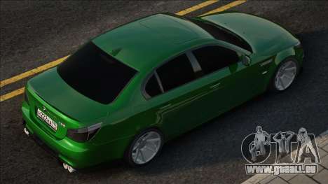 BMW M5 Green pour GTA San Andreas