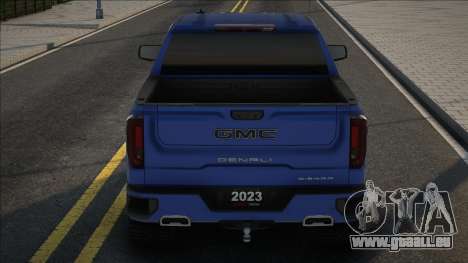 GMC Sierra Denali 2023 Ultimate Blue pour GTA San Andreas