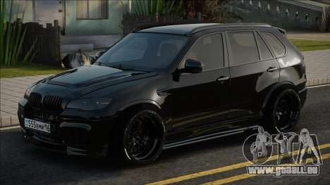 BMW X5M Black Version pour GTA San Andreas