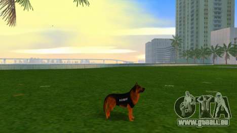 Police Dog Mod pour GTA Vice City
