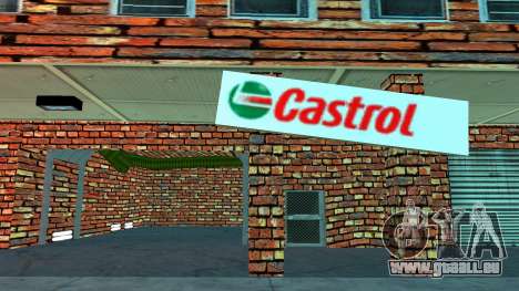 Docks Pay N Spray Castrol Mod für GTA Vice City