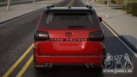 Toyota Land Cruiser 200 Red pour GTA San Andreas